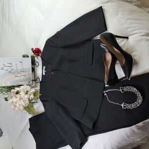 Black Kasper Blazer Elegant Wear Office Wear Career Wedding Business Casual